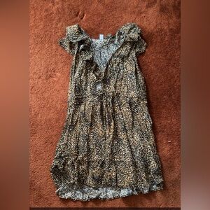 Old Navy Leopard Print Mini Dress